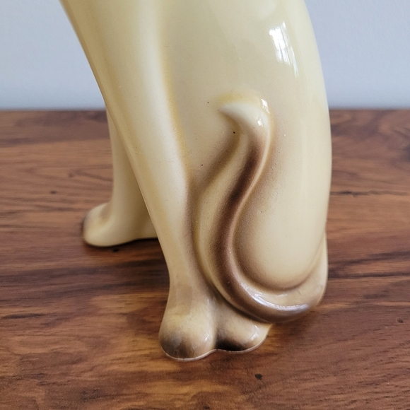 Vintage Ceramic Siamese Cat Figurines Japan Set Of 2 - Picture 6 of 12